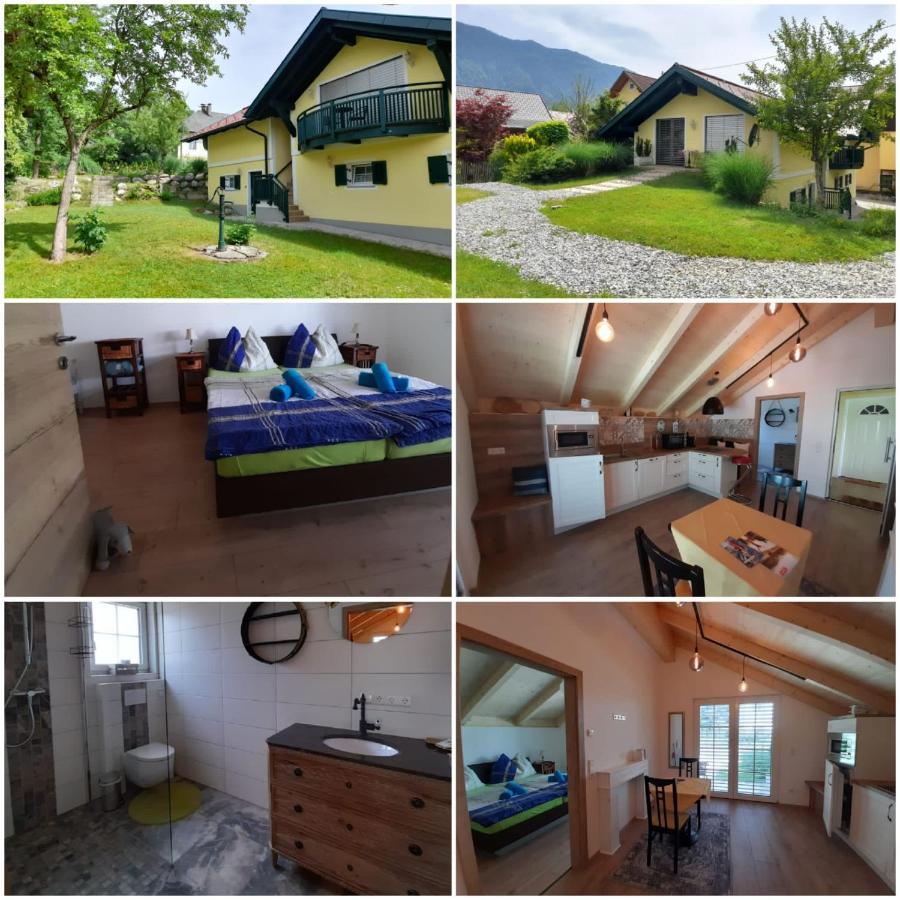 Apartments Edelweiss & Enzian - Gaestehaus Zum Fuchs Hermagor-Pressegger See Eksteriør bilde